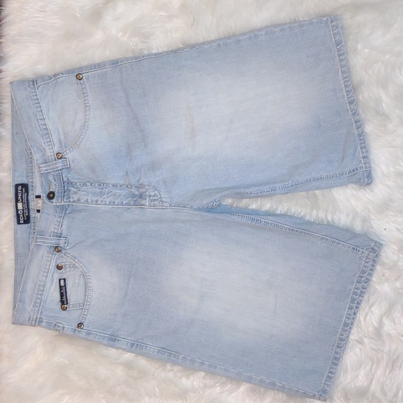 😻💜VINTAGE💜 ECKō UNLTD® Y2K 5 Pocket Baggy Jean's - Picture 9 of 9